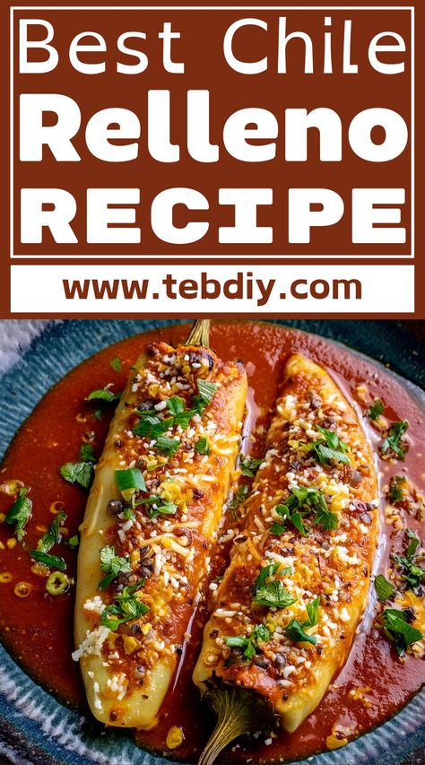 Easy Chile Relleno Recipe For Spice Lovers Chill Relleno Recipe, Chili Rellano Recipe Easy, Sauce For Chili Rellenos, Best Chile Relleno Recipe, Easy Chili Relleno Recipe, Chilli Relleno Recipe, Chicken Chili Relleno, Roasting Anaheim Peppers In The Oven, Healthy Chile Relleno Recipe