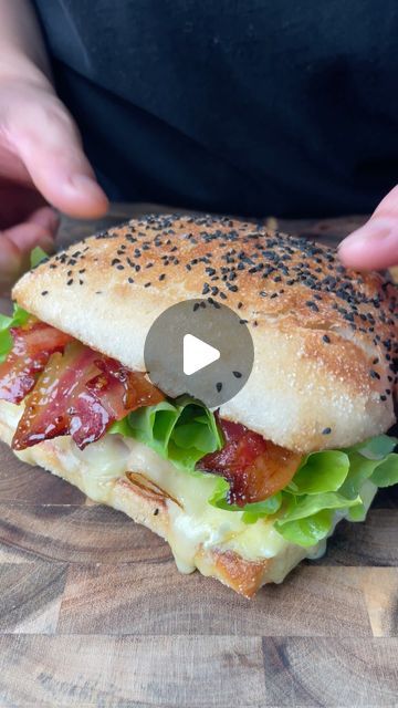 Dan Roberts on Instagram: "Turkey, maple bacon and brie Sandwich 🥪 Ingredients: 10 garlic cloves 250ml avocado oil 1 bay leaf Few sprigs of thyme Few sprigs of rosemary 2 large egg yolks 1 tsp Dijon mustard Squeeze of lemon juice 1 tsp salt Handful of flat parsley, chopped Salt and lemon juice, to taste 4 middle bacon pieces Brie cheese 2 Turkish bread rolls 10 Turkey breast slices Lettuce Looking to get creative with your sandwiches? Head to my website www.dansfoodforthought.com (link in bio) and grab yourself a copy of my digital sandwich cookbooks. 60+ gourmet sandwich recipes available. #sandwich #recipes #turkeysandwich #food #sandwichrecipes" Turkey Bacon Melt Sandwiches, Brie Cheese Sandwich, Gourmet Sandwich Recipes, Brie Sandwich Recipes, Bacon And Brie, Gourmet Sandwiches Recipes, Turkey Avocado Sandwich, Brie Sandwich, Turkish Bread