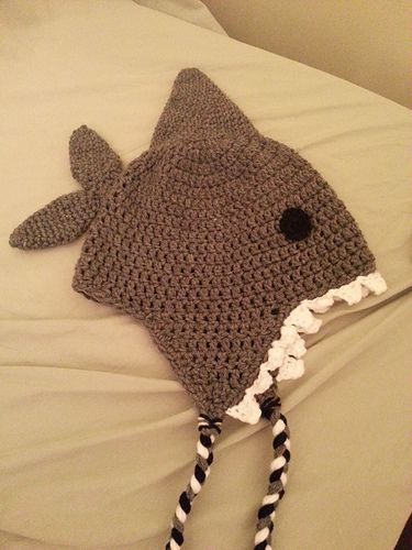 Crochet Shark Hat, Crochet Shark, Crochet Animal Hats, Shark Hat, Shark Pattern, Crochet Mermaid, Crocheted Hat, Crochet Knit Hat, Crochet Beanie Pattern