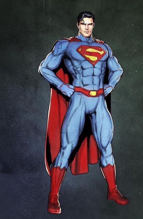 "New 52" Superman - Mikel Janín Dc Artwork, Art Dc Comics, Superman Pictures, Superman Artwork, Superman Family, Action Comics, Superman Man Of Steel, Dc Comics Heroes, Superman Art