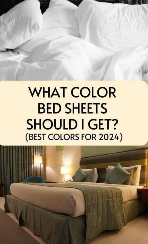 Choosing the right color for your bed sheets can enhance the overall look and feel of your bedroom. Discover the best colors for bed sheets in 2024 to elevate your sleep sanctuary. Bed Sheet Color Combination, Neutral Bed Sheets, Color Bed Sheets, Bed Sheet Design, Grey Bed Sheets, Farmhouse Bedroom Decor Ideas, Patterned Duvet, Grey Sheets, Green Sheets