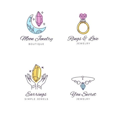 Logos For Jewelry Business, Bracelet Logo Design Ideas, Accessories Logo Ideas, Accessories Logo Design Ideas, Jewelry Logo Design Ideas, Jewelry Business Logo, Sewing Business Logo, Accessory Logo, Jewelry Logo Ideas