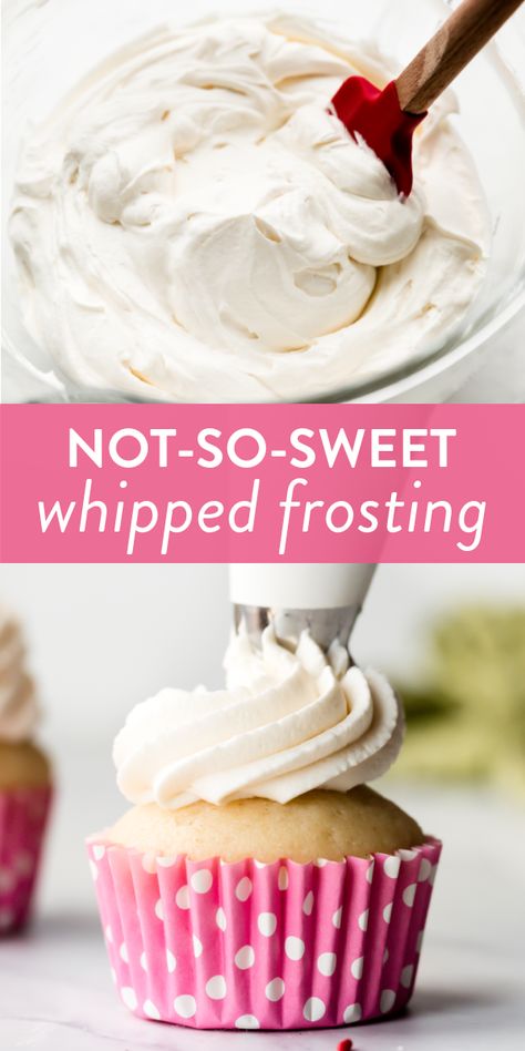 Whipped Icing Recipes, Stable Whipped Cream, Whipped Icing, Frosting Recipes Easy, Whipped Frosting, Cake Frosting Recipe, Homemade Frosting, Dessert Aux Fruits, Cakes And Cupcakes