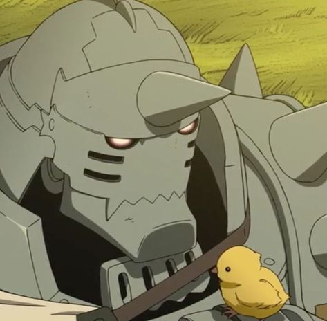 Elric Brothers, Full Metal Alchemist, Alphonse Elric, Kin List, Baby Chick, Fullmetal Alchemist Brotherhood, Baby Chicks, Japanese Animation, Cartoon Icons