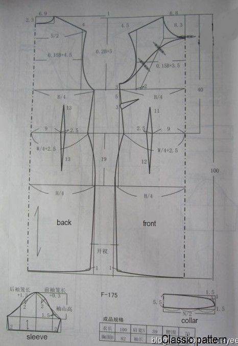 Chinese Blouse Pattern, Qipao Dress Pattern, Chinese Dresses Pattern, Cheongsam Pattern, Pola Blus, Chinese Blouse, Sewing Form, Qipao Pattern, Vest Sewing Pattern