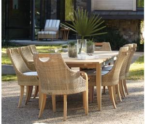 Dining Extension, Outdoor Patio Dining, Lane Furniture, 7 Piece Dining Set, Teak Dining Table, Patio Dining Chairs, Soft Seating, Teak Outdoor, Patio Seating