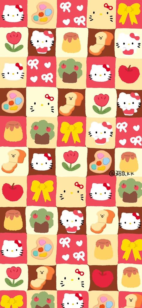 Monchichi Wallpaper, Cute Phone Wallpaper, Wallpaper Iphone 11, Whats Wallpaper, Apple Background, Hello Kitty Art, Sanrio Wallpaper, Iphone Wallpaper Themes, Hello Kitty Iphone Wallpaper