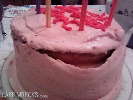 Cakes Gone Wrong, Cake Disasters, Bad Cakes, Scary Food, Cake Fails, Cake Wrecks, Knowledge Is Power, Let Them Eat Cake, Eat Cake