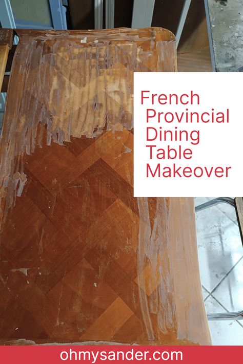 French Provincial Dining Table Makeover French Provincial Dining Table Makeover, French Provincial Table Makeover, Antique Dining Table Makeover, French Provincial Kitchen Table, Provincial Dining Table, French Provincial Dining Table, French Provincial Dining Room, Blue Painted Cabinets, Two Tone Furniture