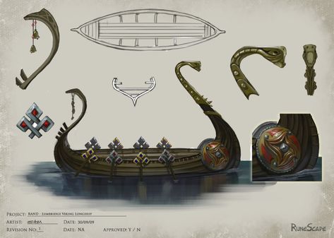 Boat Concept Art, Village Concept Art, Viking Longboat, Viking Boat, Viking Longship, Viking Books, Viking Village, Book Genre, Viking Ship