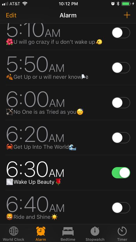 I made all my alarms Disney themed. The 5:10 one is the song Tiki Room and after awhile I know that if I listen to this songs more then 2 times in a row I will go insane. World Clock, Tiki Room, Going Crazy, The Song, Wake Up, I Know, Songs, Disney, 10 Things