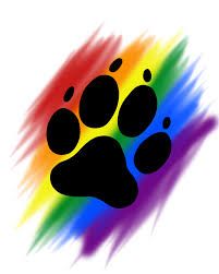 Fursuit Tutorial, Cat Logo Design, Hand Wallpaper, Kaiju Paradise, Paw Logo, Aesthetic Tattoos, Fortune Cat, Rainbow Dog, Diy Products