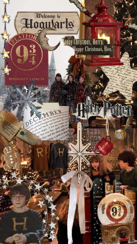 Hogwarts Christmas 🎄🪄 Christmas At Hogwarts Aesthetic Wallpaper, Wizarding World Of Harry Potter Aesthetic, Winter At Hogwarts Wallpaper, Christmas In Hogwarts Wallpaper, Harry Potter Christmas Phone Wallpaper, Christmas At The Burrow Aesthetic, Winter Aesthetic Harry Potter, Hogwarts Christmas Aesthetic Wallpaper, Christmas Library Aesthetic