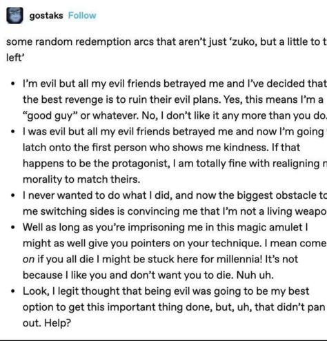 Helpful writing advice on writing redemption arcs Villain Redemption Arc, Writing Redemption Arcs, How To Write A Redemption Arc, Corruption Arc Writing, Redemption Arc Writing, Revenge Writing Prompts, Writing Revenge, How To Write Betrayal, Betrayal Writing