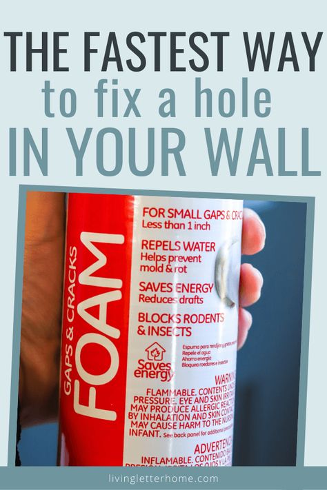 How To Patch Hole In Drywall, Fix Hole In Drywall Diy, How To Fix Big Holes In Drywall, Diy Hole In Wall Repair, Diy Wall Patch Drywall Repair, Patching Holes In Sheetrock, Repairing Holes In Drywall, Patching A Hole In The Wall, How To Fix A Hole In Drywall