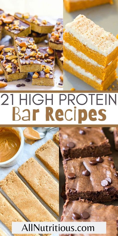 Healthy Protein Snacks Gluten Free, Protein Dessert Ideas, Protein Bars Homemade Without Protein Powder, At Home Protein Bars, High Protein Balls Recipes, Protein Squares Healthy Snacks, Making Protein Bars, No Bake High Protein Bars, Healthy Cliff Bar Recipe