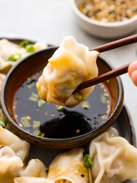 Essen, Fresco, Asian Dinner Ideas, Wonton Filling Recipes, Pork Wonton Recipe, Wonton Soup Recipe, Recipes Spinach, Asian Dinner, Won Ton