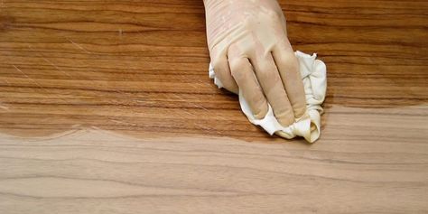 Is Your Danish Oil Finish Sticky? Here’s What to Do Solid Wood Countertops, Wood Finishing Techniques, Danish Oil Finish, Wooden Worktops, Special Walnut Stain, Wood Worktop, Stain On Pine, White Spirit, Lane Furniture