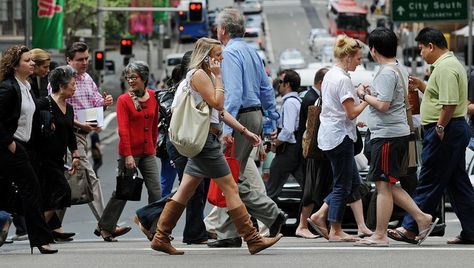 DAILY LIFE: It is a busy place downtown in Sydney it is busy everyday there because it is a big town Sydney is like times square. Life Drawing Reference, Busy Street, People Walking, Job Security, Busy People, Work From Home Tips, Figure Poses, Productivity Tips, Character Poses