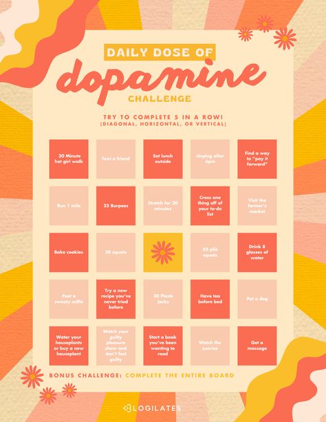 Dopamine Detox Challenge, Mental Health Activity Ideas, Youtube Topics, 2024 Bingo, Dopamine Detox, Healthy Coping Skills, Wellness Challenge, Detox Challenge, Diy Beauty Treatments