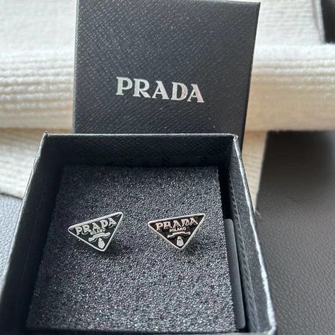 Prada earrings Prada Earrings, Prada Jewelry, Shop Earrings, To Look, Prada, Look At, Wardrobe, Closet, Quick Saves