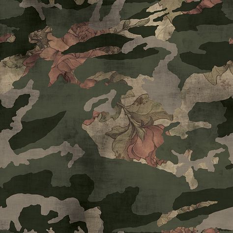 Showcase and discover creative work on the world's leading online platform for creative industries. Camouflage Wallpaper, Camouflage Pattern Design, Military Pattern, Camo Wallpaper, American Flag Wallpaper, Repeat Design, Floral Camo, Mossy Oak Camo, Camo Patterns