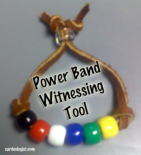 Make your own witnessing tool. A Power Bracelet. each color represents a part of the witnessing tool. Olympic Vbs Crafts, Train Vbs, Salvation Bracelet, Vacation Bible School Craft, Wordless Book, Children's Church Crafts, Vbs 2023, Bible Story Crafts, Beading For Kids