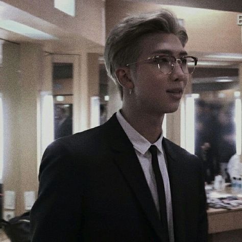 Kim Joon, Bts Rap Monster, Wearing Glasses, Bts Aesthetic Pictures, Bts Lockscreen, Rap Monster, Bts Boys, Foto Bts, Bts Photo