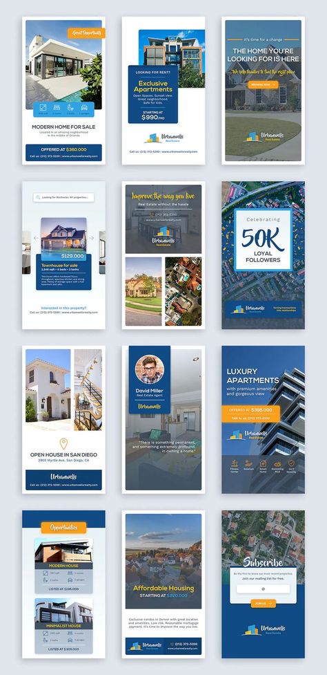 20 Real Estate Instagram Story Templates PSD Apartment Instagram Posts, Real State Designs, Real Estate Instagram Stories, Real Estate Story Ideas, Real Estate Stories, Hotel Instagram Story, Real Estate Graphic Design, Real Estate Instagram, Real Estate Instagram Post Design