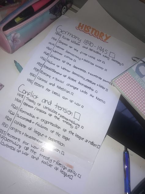 History Revision Notes Gcse Germany, How To Revise History, Gcse History Revision Germany, History Gcse Revision Notes, Revision Notes Gcse, How To Study History, History Revision Notes, Re Revision, Gcse History Revision