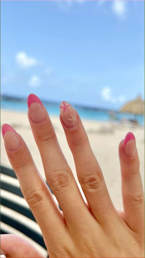 Discover 30 Vacation Nails You Can't Get Around This Year! From vibrant summery nails to stunning vacation nails beach looks, these designs are perfect for your getaway. Embrace beachy nails and cruise nails that capture the essence of your travels. Get inspired by fun luau nails and funky summer nails that make a statement. Whether you're lounging by the ocean or exploring new destinations, these vacation nail designs will keep your style on point all summer long! Gel Nails Holiday Summer, Short Almond Summer Nail Ideas, Goa Nails Design, Beach Nails Inspo 2024, Summer Nails Waves, Beach Nails Vacation Simple Acrylic, Simple Holiday Nails Summer, Holiday Nail Ideas Summer, Simple Hawaii Nails