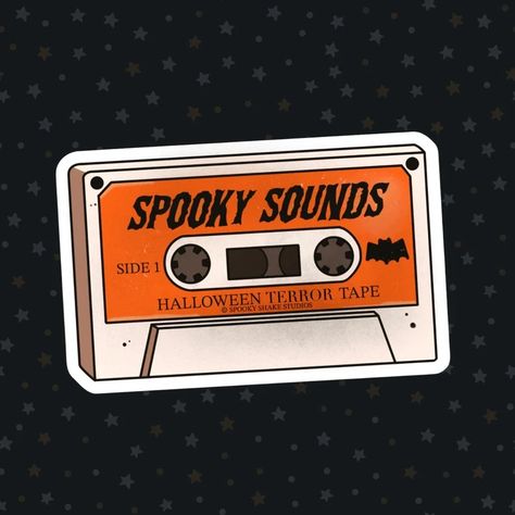 Halloween Hunting: Spooky Shake Studios — Spooky Little Halloween Spooky Widgets, Retro Halloween Aesthetic, Halloween Camera, Cute Halloween Stickers, Halloween Nostalgia, Logo Moodboard, Halloween Sounds, Scrapbook Backgrounds, October Daily