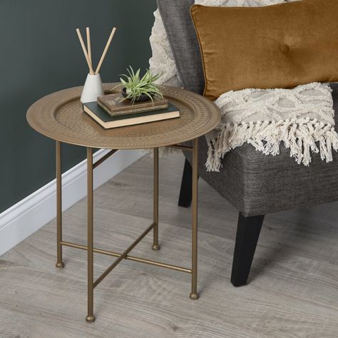 Styreman End Table Round Metal Side Table, Metal End Tables, Modern End Tables, Metal Side Table, Beach House Design, Serving Drinks, Living Room End Tables, Wood End Tables, Modern Side Table