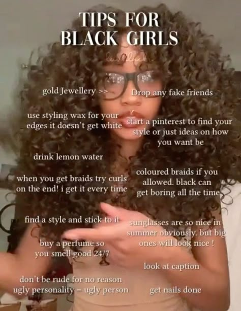 How To Look Attractive, Girly Tips, Teen Advice, Social Life Hacks, Glow Ups, I Love Being Black, Look Attractive, Smink Inspiration, Beauty Routine Tips