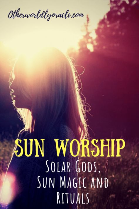 Modern Sun Worship: Solar Deities, Sun Worship Rituals, Sun Magic and More! Ra Egyptian God, Sun Magic, God Of The Sun, Sun Worship, Pagan Spirituality, Traditional Witchcraft, Egyptian God, Magical Life, Witchcraft For Beginners