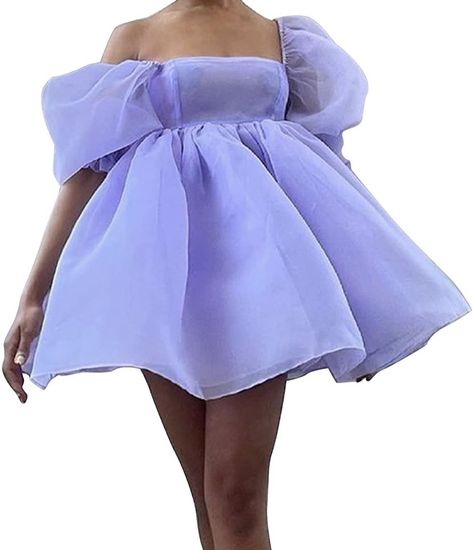 Short Puffy Dresses, Sleeve Prom Dresses, Dress Outfits Party, Puffy Dresses, Tulle Evening Dress, Long Knitted Dress, Dress Tulle, Princess Ball Gowns, Tube Top Dress