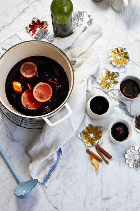 Look to the people who survive winters with only a few hours of sunlight each day for the coziest and most heart-warming holiday drinks. Gluhwein Recipe, Thanksgiving Cocktail Recipes, Mulled Wine Recipe, Cozy Drinks, Thanksgiving Cocktails, Sangria Recipes, Winter Drinks, Mulled Wine, Holiday Drinks