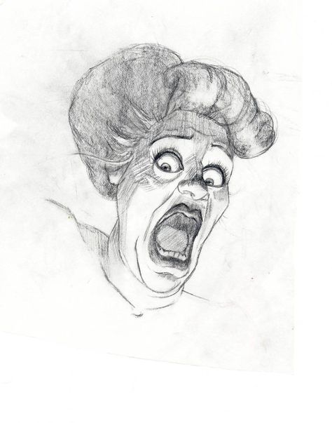 Expression sketch by Jessica R. Van Hulle. www.theladyjessica.com. #scared #surprised #pencilsketch #expressions #facialexpressions #portraitsketch #graphite #portrait #illustration #scifiart #fantasyart #the_lady_jessica #JessicaVanHulle #jessicarvanhulle Scared Screaming Face Drawing Reference, Scare References, Scary Expression Drawing, Drawing Scared Expression, Terrified Expression Reference, Terrified Expression Drawing Reference, Seductive Expression Reference Drawing, Scared Expression Reference, Scared Person Reference