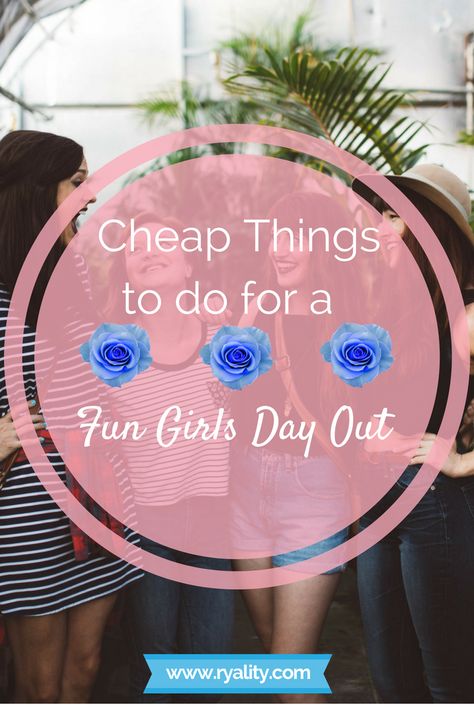 Perfect activities for a girls day out for college age girls! Things to do for a fun girls day out. Bored With Friends, Day Out Ideas, Girls Day Out Ideas, Hobbies For Girls, Have The Best Day, Gift Coupon, Cheap Ideas, Friends Time, Sister Day