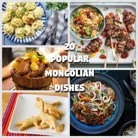 What to eat in Mongolia? Here are the 20 most popular dishes of Mongolian cuisine that are warm and hearty to fit with the cold climate of the area. Egyptian Molokhia, Molokhia Recipe, Mongolian Recipes, Western Breakfast, World Street Food, Popular Dishes, Traditional Breakfast, Global Cuisine, Great Appetizers