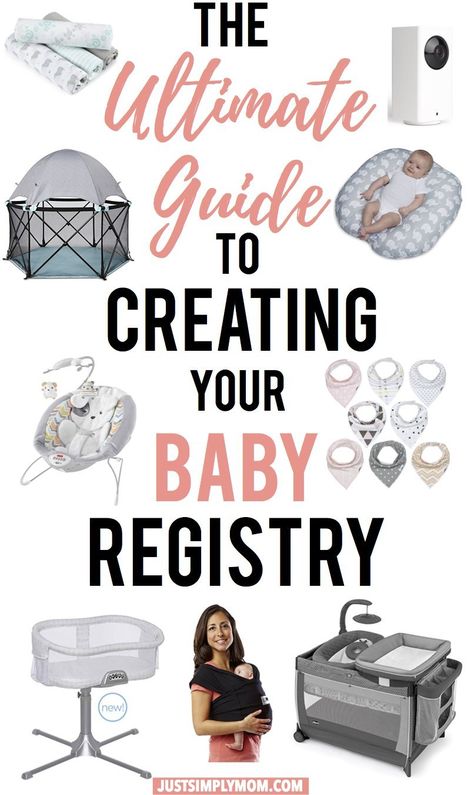 Newborn Baby Hacks, Baby Registry Guide, Baby Registry Essentials, Baby Registry Checklist, Baby Registry Items, Registry Checklist, Baby Registry Must Haves, Baby Shopping, Pregnancy Information