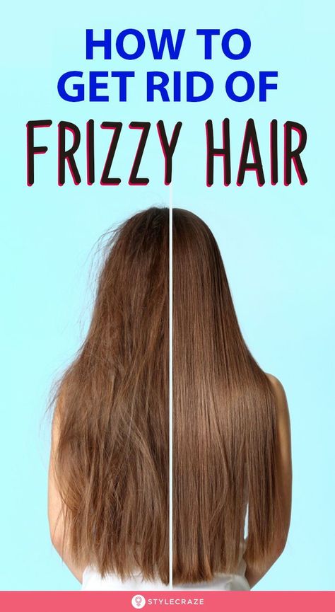 Rid Of Frizzy Hair, Frizzy Hair Remedies, Fizzy Hair, Frizzy Hair Tips, Expensive Products, Stop Hair Breakage, Dry Frizzy Hair, How To Grow Your Hair Faster, Hair Growing Tips