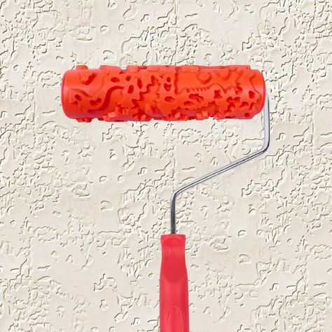 PRICES MAY VARY. 【Tip】The paint roller is made of high-quality, durable rubber, measure 7 inch long and comes with comfortable handle.You can use 7'' patterned paint roller to decorate walls, furniture, fences, and other places to make them look brand new.But it doesn't work on ceilings and large areas.Here are the specific steps to use the 7 inch rubber decorative roller, it is difficult to use, we apologize for the bad shopping experience, you can always contact us or refund. 【Construction ste Pattern Roller, Patterned Paint Rollers, Emboss Painting, Paint Rollers, Rubber Texture, Paintable Wallpaper, Brick Texture, Texture Paint, Paint Roller