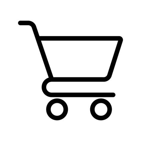 Shopping Cart Icon Vector, Shopping Trolley Icon, Shopping Cart Logo, Container For Goods And Products, Economics Symbol Design Elements, Basket Symbol Silhouette, Retail Design Elements Shopping Cart Drawing, Shopping Cart Logo Design, Shopping Cart Logo, Trolley Design, Shopping Vector, Shopping Icon, Cart Logo, Shopping Cart Icon, Cart Icon