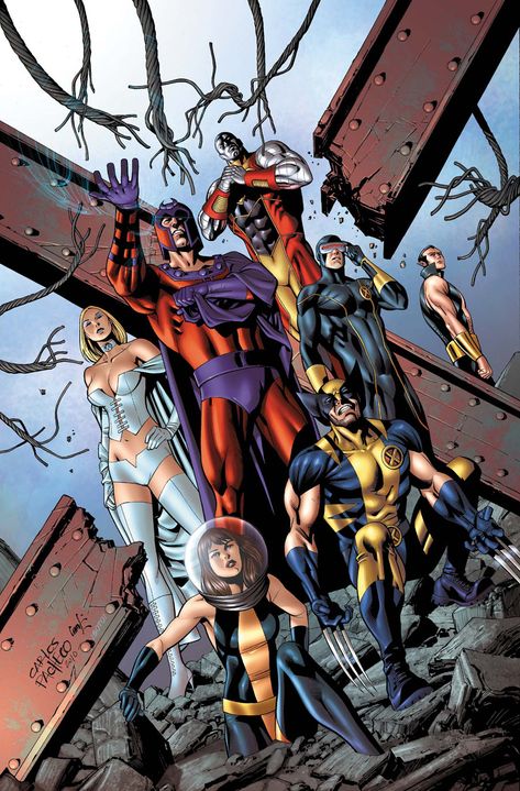 the Uncanny X-Men by Carlos Pacheco - art cover for issue #534.1