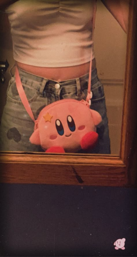 Kirby Gift Ideas, Kirby Accessories, Kirby Outfit, Kirby Backpack, Kirby Core, Kirby Aesthetic, Kirby Character, Kirby Stuff, Kirby Art