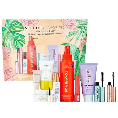 Sephora Gift Sets, Tower 28 Beauty, Tower 28, Makeup By Mario, Laura Mercier Tinted Moisturizer, Sephora Favorites, Sephora Skin Care, Travel Size Toiletries, Lip Serum