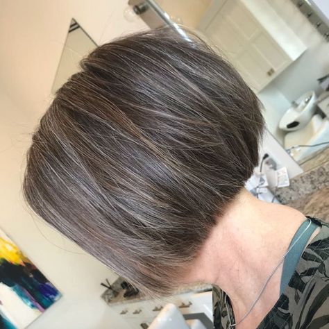 Hair Color Gray, Gray Roots, Going Gray Gracefully, Gray Hair Color, Grey Highlights, Gorgeous Gray Hair, Grey Roots, Hair Gray, Transition To Gray Hair