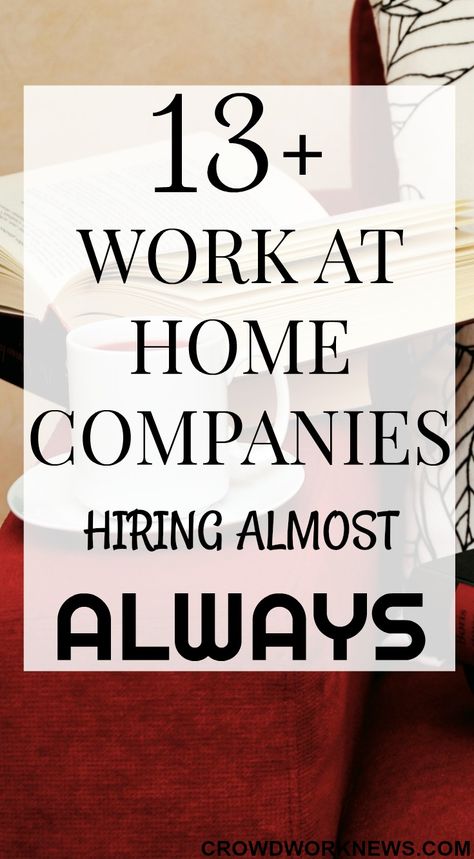 13+ Work-At-Home Companies Hiring Almost Always Work From Home Companies, Legit Work From Home, Work From Home Opportunities, Job Work, Side Jobs, Work At Home, Earn Money From Home, Job Hunting, Microsoft Excel