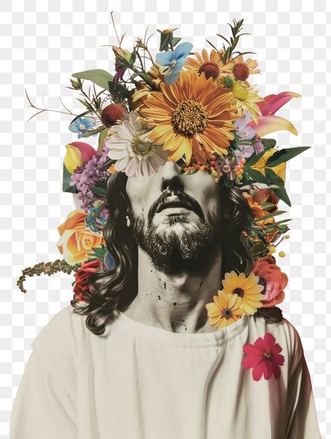 Png Aesthetic Vintage, Collage Art Png, Jesus Collage, Jesus Illustration, Aesthetic Pngs, Jesus Aesthetic, Aesthetics Photos, Money Background, Free Verse